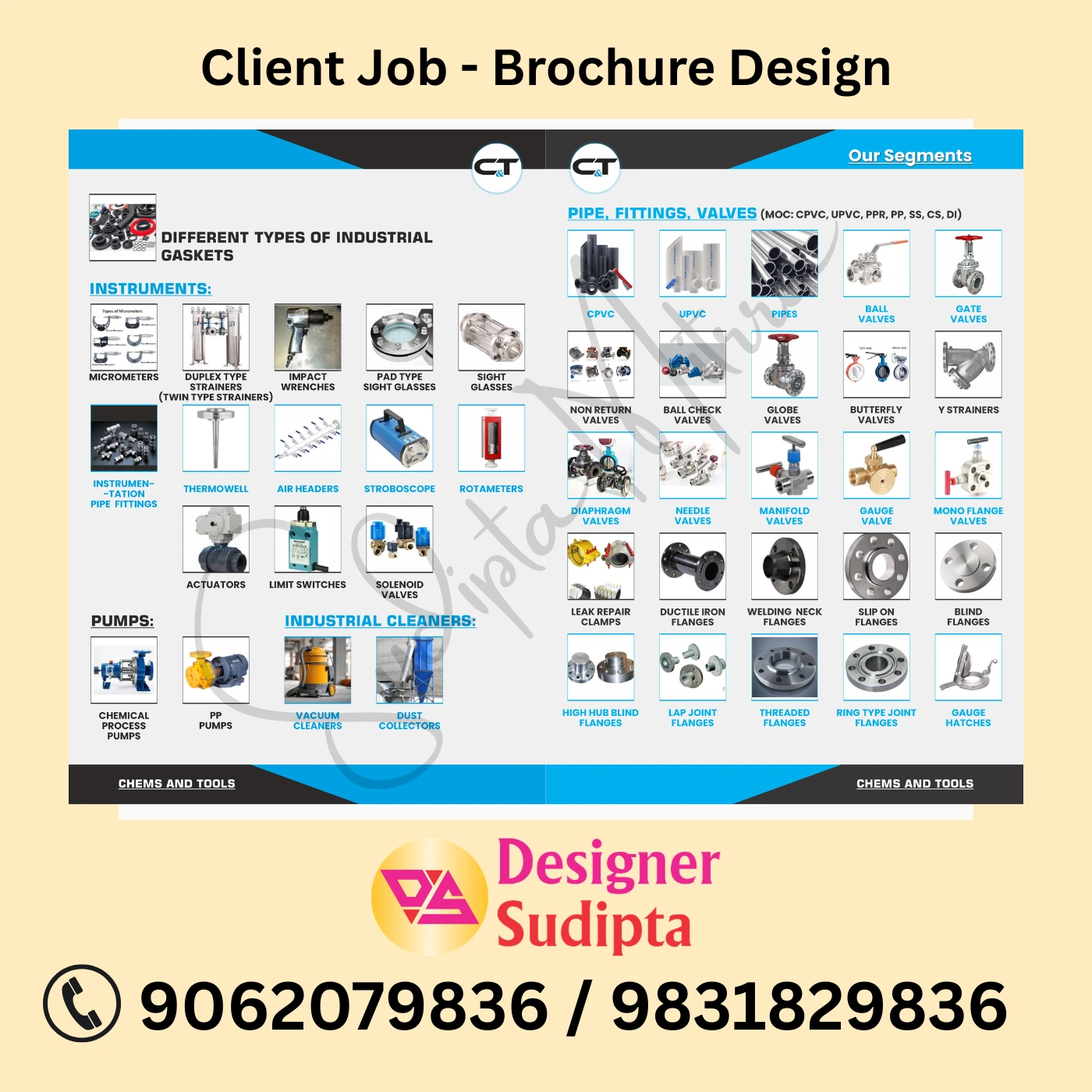 Custom Business Flyer Leaflet Design