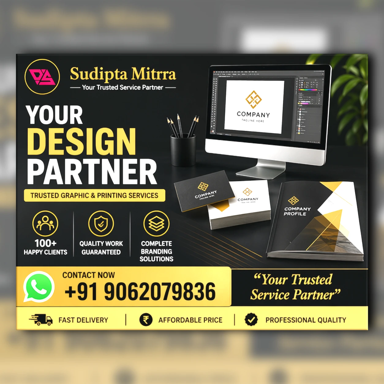 Sudipta Mitra Graphic Design Work